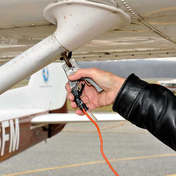 ground your aircraft before fueling